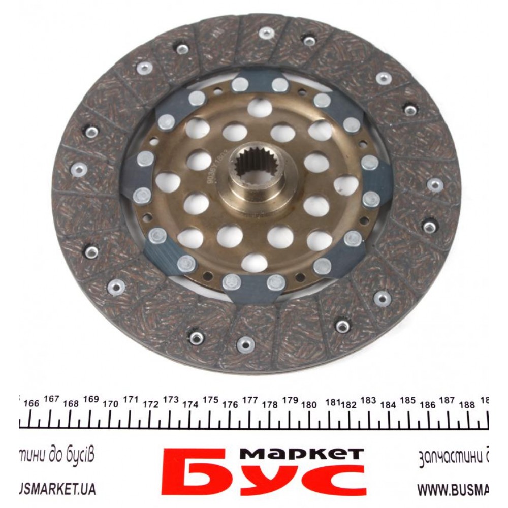 Комплект зчеплення Fiat Scudo 2.0JTD 99-06 (d=225mm) (+вижимний)