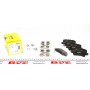Колодки гальмівні (задні) Honda Civic 1.4-2.2 05- (Lucas) Q+