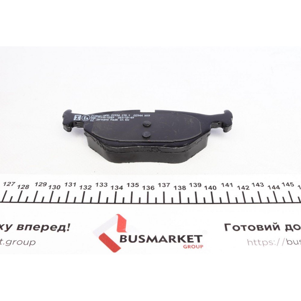 Колодки гальмівні (задні) BMW 3 (E46) 98-07 (Ate-Teves)