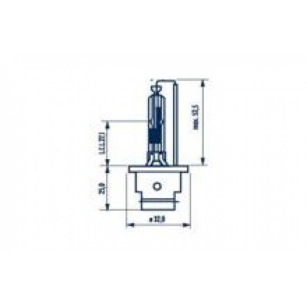 Автолампа D2R 85V 35W P32d-3 Xenon