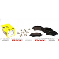Колодки гальмівні (передні) Toyota Auris/Corolla 06- (Bosch) Q+