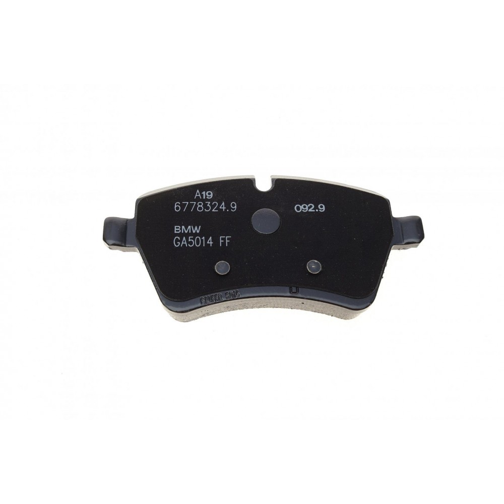 Колодки гальмівні (передні) Mini (R50/R53/R52/R56/R57/R58/R59) 01-16