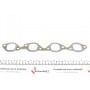 Прокладка колектора випускного Opel Astra/Vectra/Kadett/Combo 1.5/1.6/1.7D 80-01