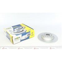 Диск гальмівний (задній) Audi A3/Q3/Skoda SuperB/VW Golf/Passat B8/Tiguan 12- (300x12)(з покр)(повн.)