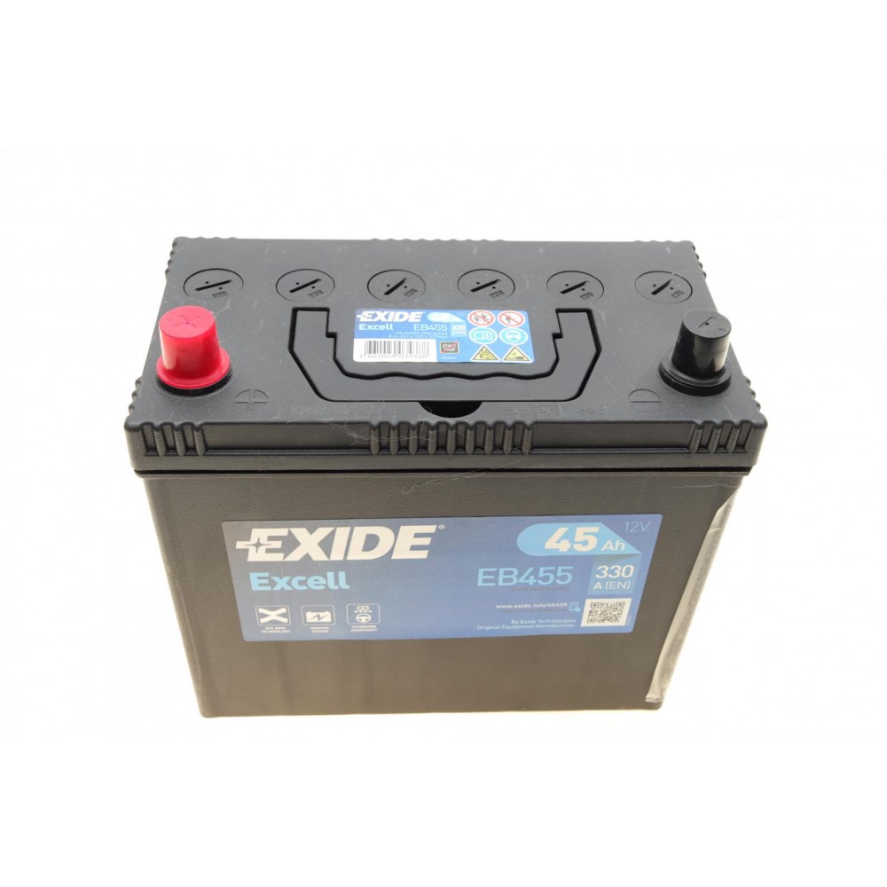 Акумуляторна батарея 45Ah/330A (237x127x227/+L/B00) Excell Азія