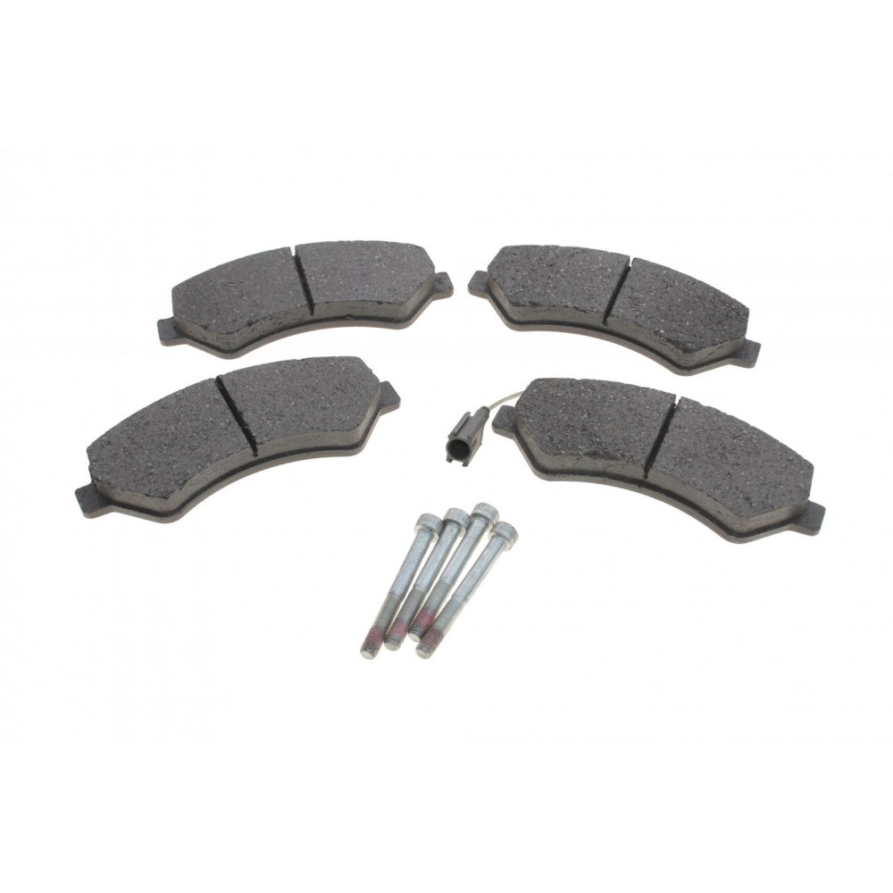 Колодки гальмівні (передні) Citroen Jumper/Fiat Ducato/Peugeot Boxer 2.0-3.0HDi 06- R16(з датчиком)