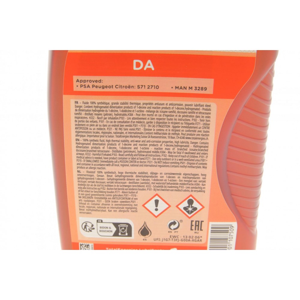 Рідина ГПК (1л) FLUIDE DA (PSA S71 2710/MAN M 3289)