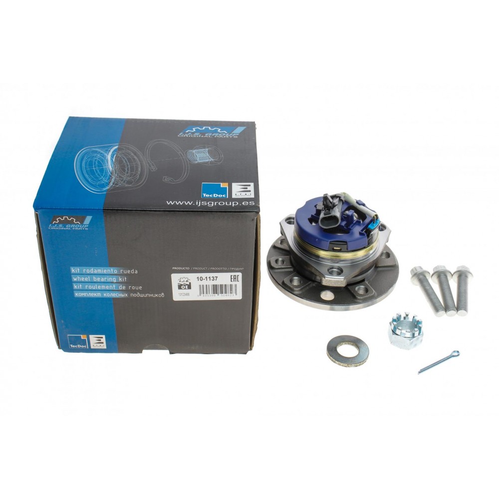 Підшипник маточини (передньої) Opel Astra G 98-09 (+ABS)(к-кт)