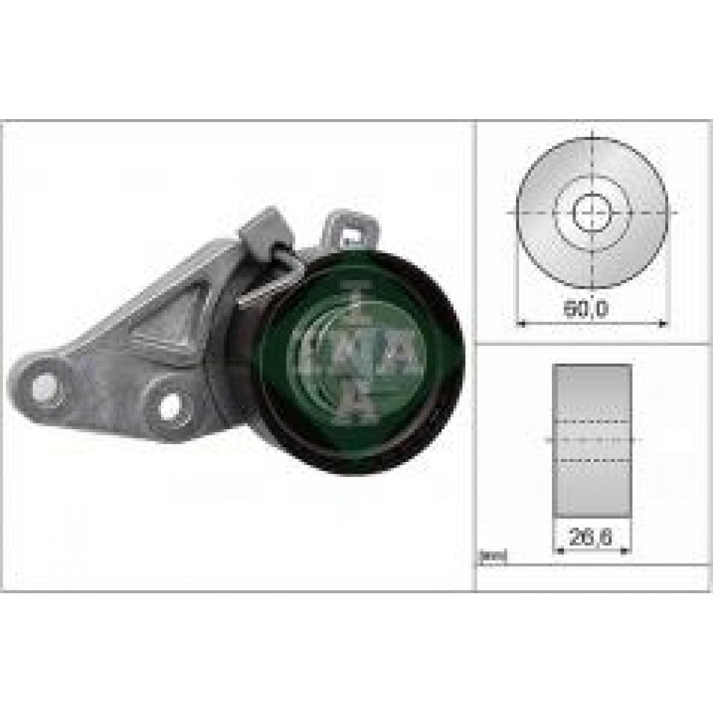 Натяжник ременя ГРМ Mazda II/Ford Fiesta 1.25i/1.6 16V 95-, окреме постачання неможливе