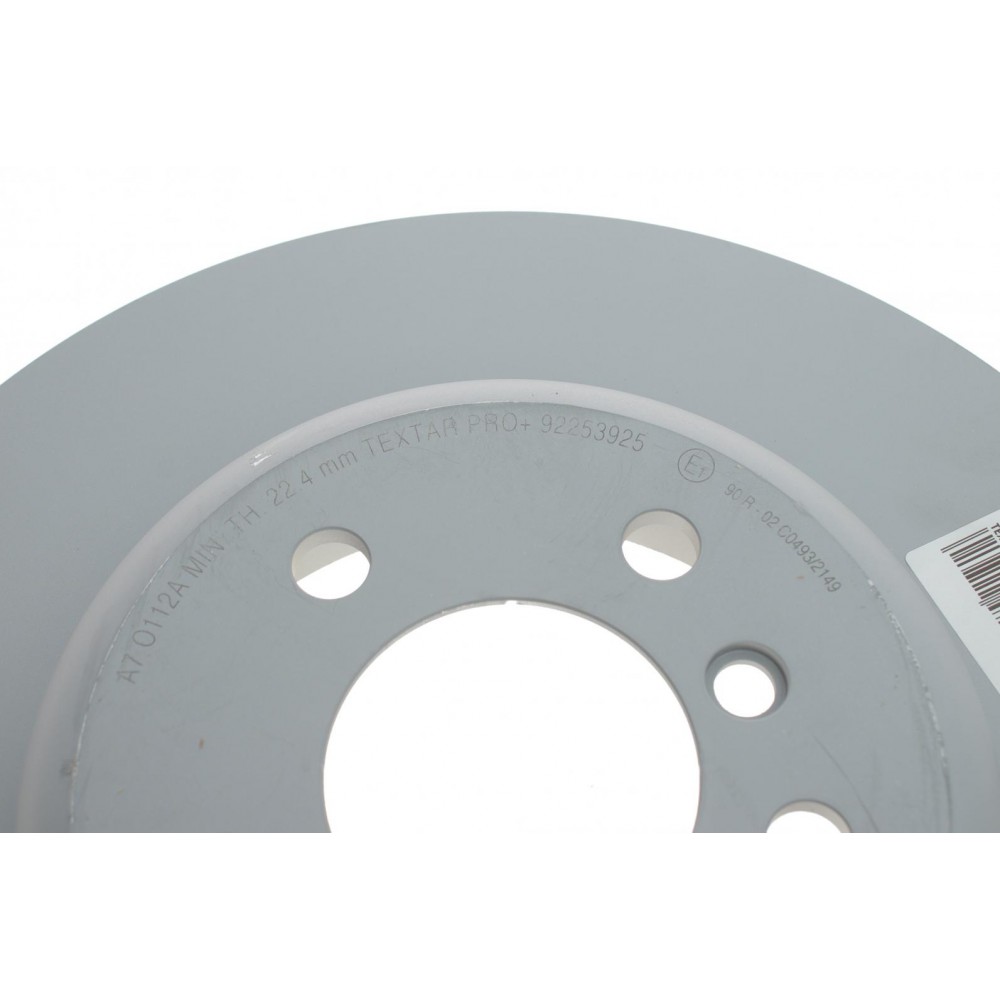 Диск гальмівний (задній) BMW 5 (F10/F11)/6 (F06/F13)/ 7 (F01-04) 09- (345x24) PRO+