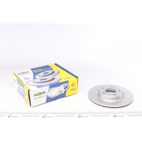 Диск гальмівний (передній) Audi A4/A8 94-09/Seat Exeo 08-/VW Passat B5 96-01 (280x22) (з покр)(вент.)
