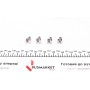 Колодки гальмівні (передні) Suzuki Grand Vitara 1.3-3.2 98- (Tokico)