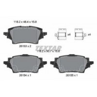 Колодки гальмівні (задні) Toyota C-HR/Corolla/Yaris 19-/Suzuki Swace 20- (TRW) Q+