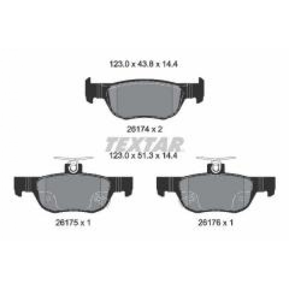 Колодки гальмівні (задні) Mazda 3 IV 18-/CX-30 19-/MX-30 20- (Teves) Q+