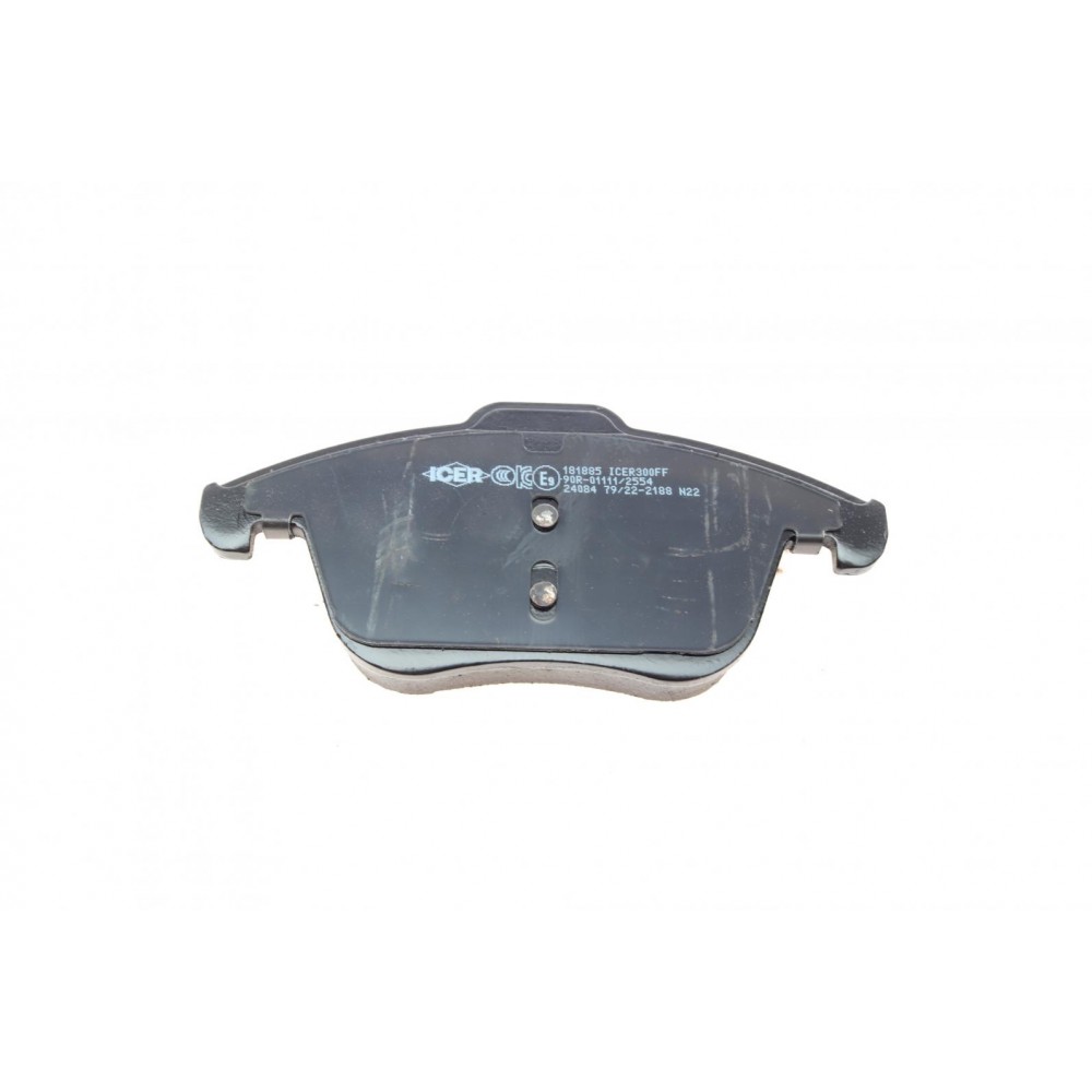 Колодки гальмівні (передні) Jaguar S-Type 99-07/XF 08-/XK 06-14/XJ 03-09/Daimler Super Eight 05-09