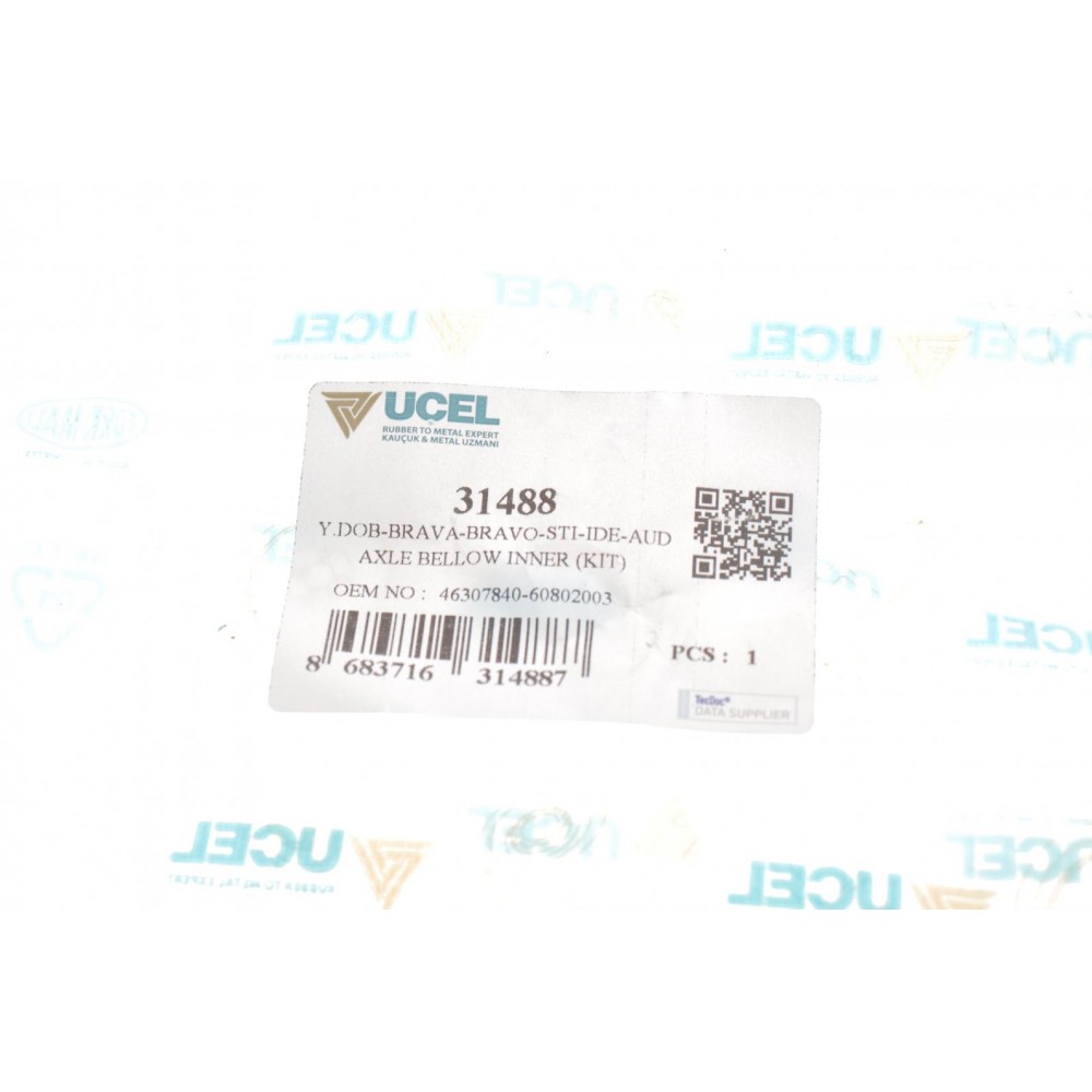 Пильник ШРКШ (внутрішній) VW Caddy/Fiat Doblo 1.0-1.9JTD 97-10 (22x77x87) (к-кт)