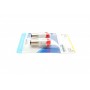Автолампа P21/5W 12V 21/5W BAY15d (LED) (червона) (к-кт 2 шт.)