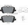 Колодки гальмівні (задні) Land Rover Range Rover 2.0/3.0/5.0D 4x4 12- (TRW) Q+