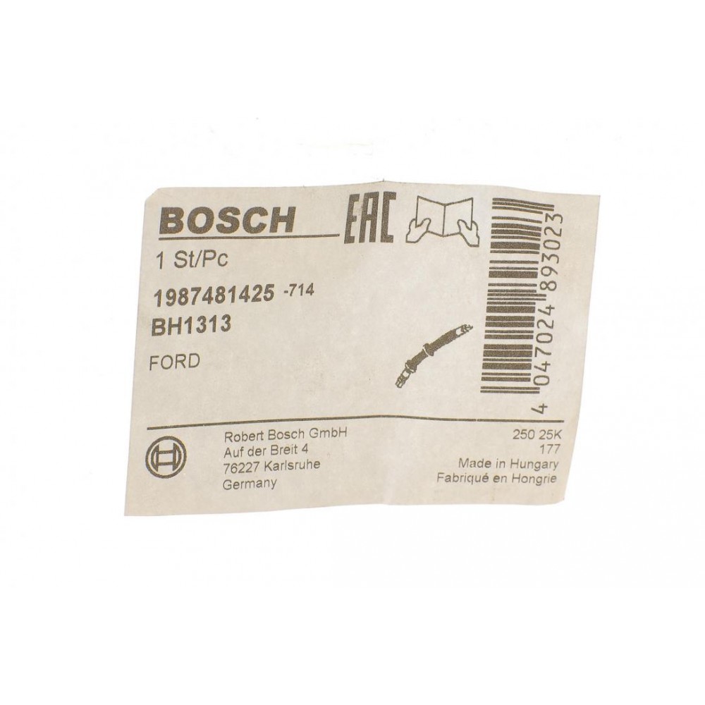 Шланг гальмівний (передній) Ford Mondeo/S-Max/Volvo S60/V60/V70 /XC70 1.6-4.4 06- (L=392mm)