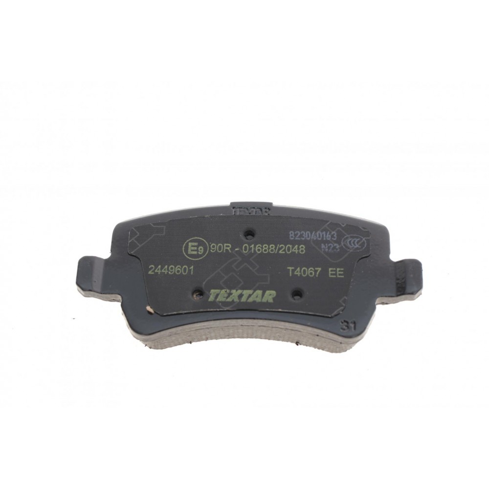 Колодки гальмівні (задні) Land Rover Range Rover 11-/Volvo S80/V70 06- (TRW) Q+