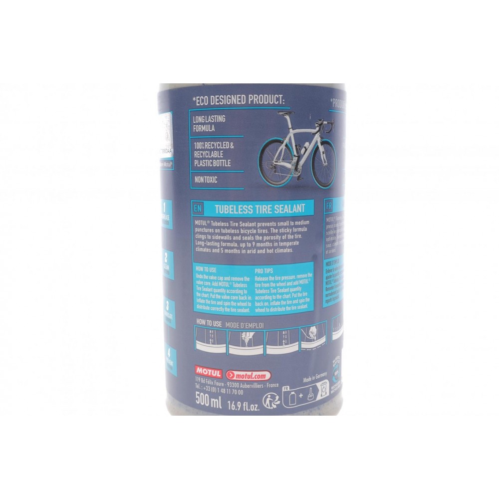 Герметик для наповнення вело шин Tubeless Tyre Sealant (500ml) (111385)