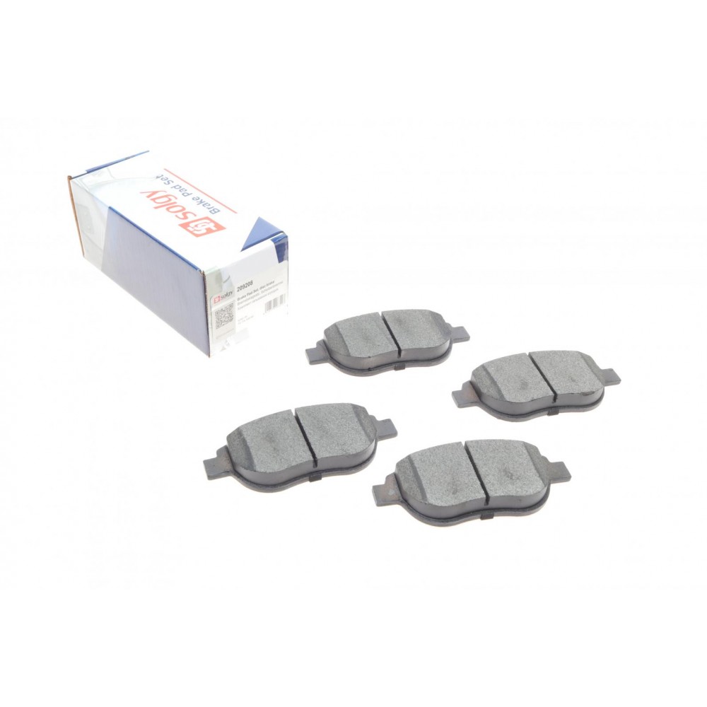 Колодки гальмівні (передні) Citroen C3/C4 02-/Berlingo/Peugeot 307 98-11/Partner 01-08/207 06-15
