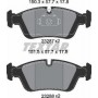 Колодки гальмівні (передні) BMW 3 (E36/E46) 90- (Teves) Q+