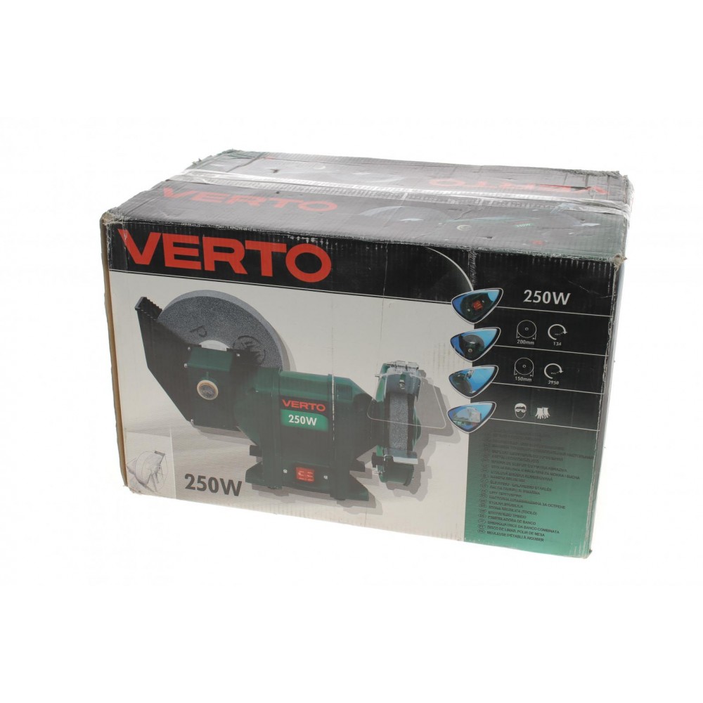 Верстат точильний Ø150-200 mm/220 V/250 W/2950 rpm (настільний)