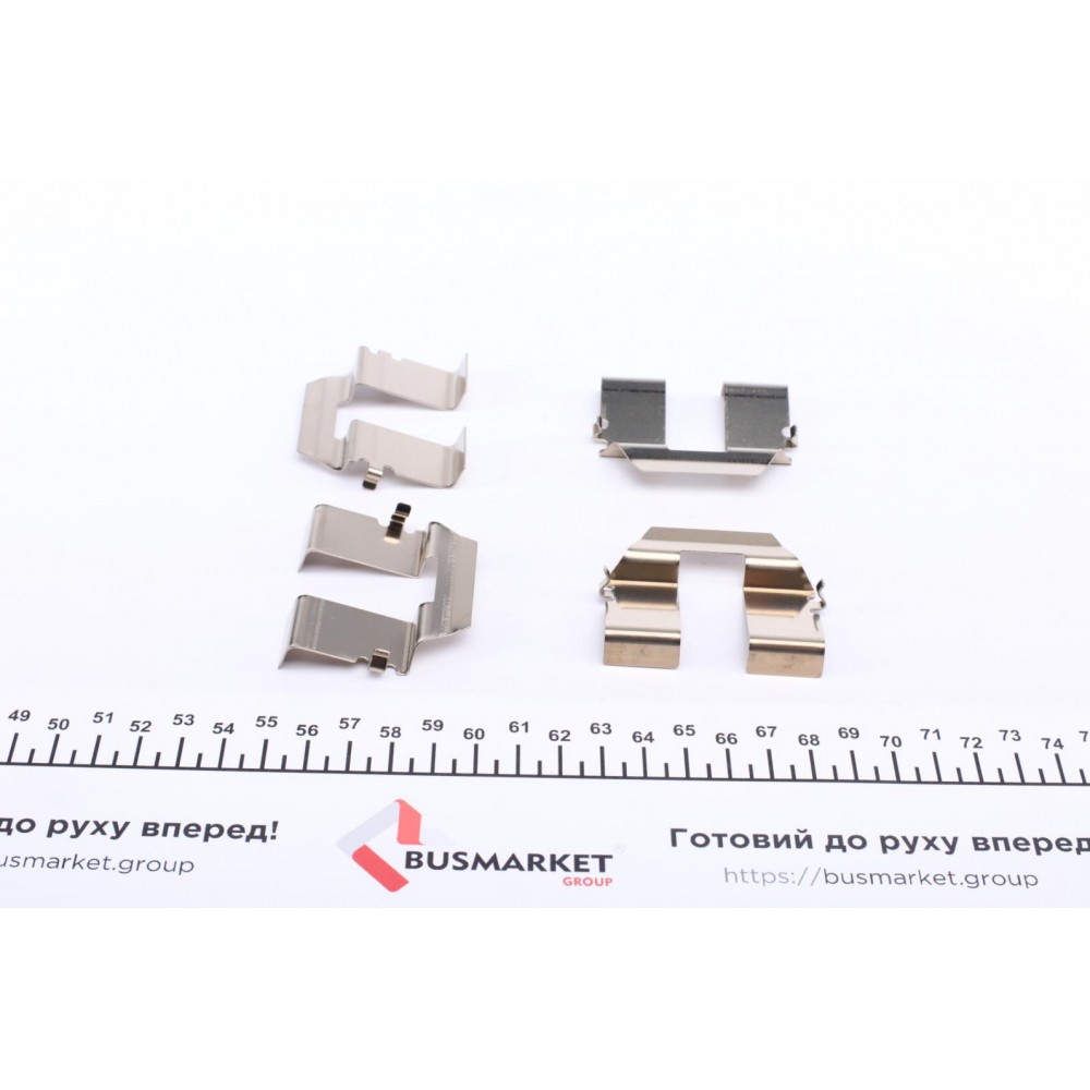 Планка супорта (заднього) прижимна (к-кт) VW T4 90-03 (Lucas) (без датчика зносу колодок)(заміна на 901233)
