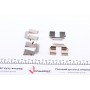 Планка супорта (заднього) прижимна (к-кт) VW T4 90-03 (Lucas) (без датчика зносу колодок)(заміна на 901233)