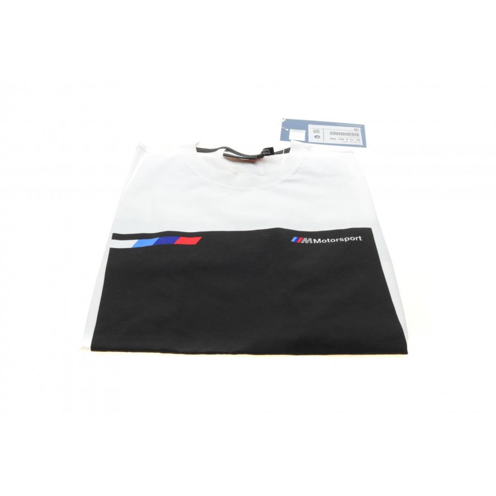Футболка чоловіча BMW M Motorsport (S) (біла)