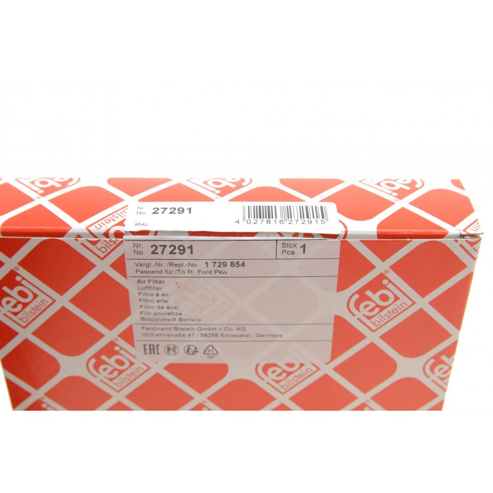 Фільтр повітряний Ford Fiesta 01-08/Mazda 2 1.2-1.6 03-07