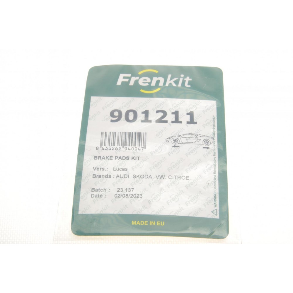 Планка супорта прижимної (к-кт) VW Golf IV 97-05 (Lucas)