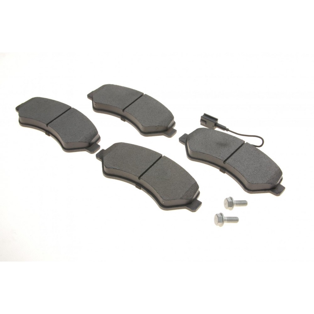 Колодки гальмівні (передні) Citroen Jumper/Fiat Ducato/Peugeot Boxer 06- R16 (з датчиком)