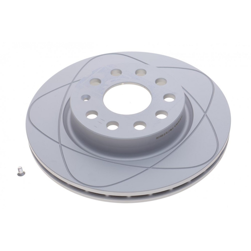 Диск гальмівний (передній) Audi A3/Skoda Octavia/VW Caddy/Golf 03- (280x22) (з покр) PowerDisc