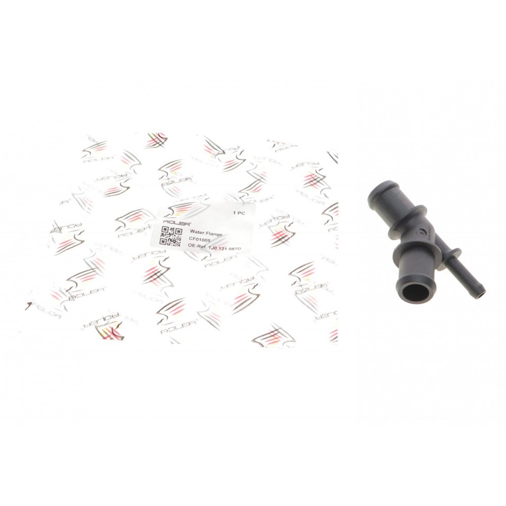 Фланець системи охолодження VW T5 1.9-2.5 TDI 03-09