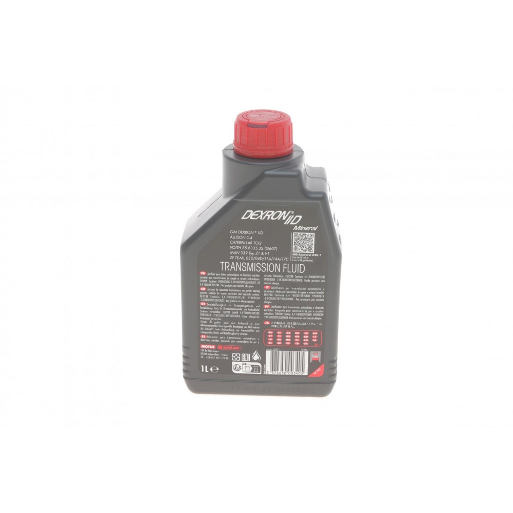 Олива АКПП ATF Dexron IID (1L) (105775) (MB 236.7/M2C 166 H/M2C 138 CJ/G607/C4)