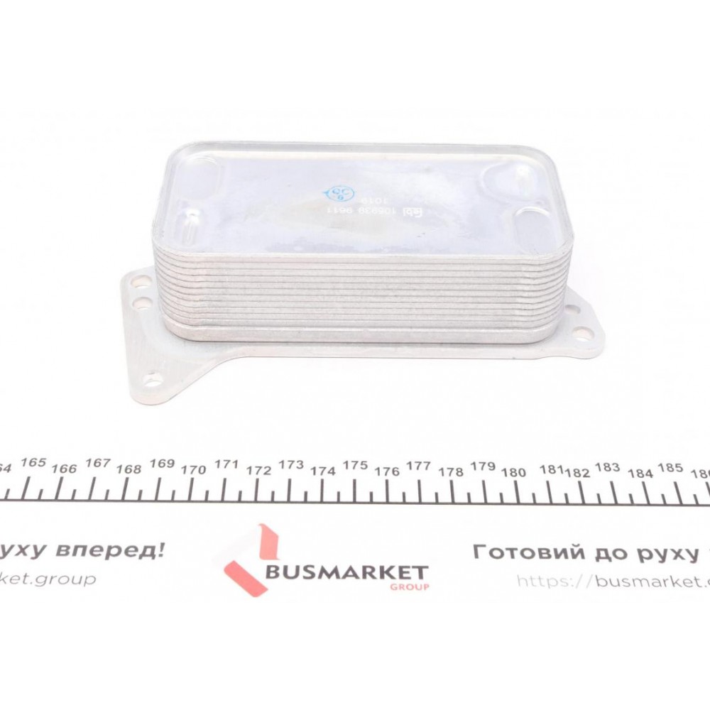 Радіатор масляний BMW 1 (F20)/3 (F30)/5 (F11)/ X3 (F25) 07-18 (теплообмінник)