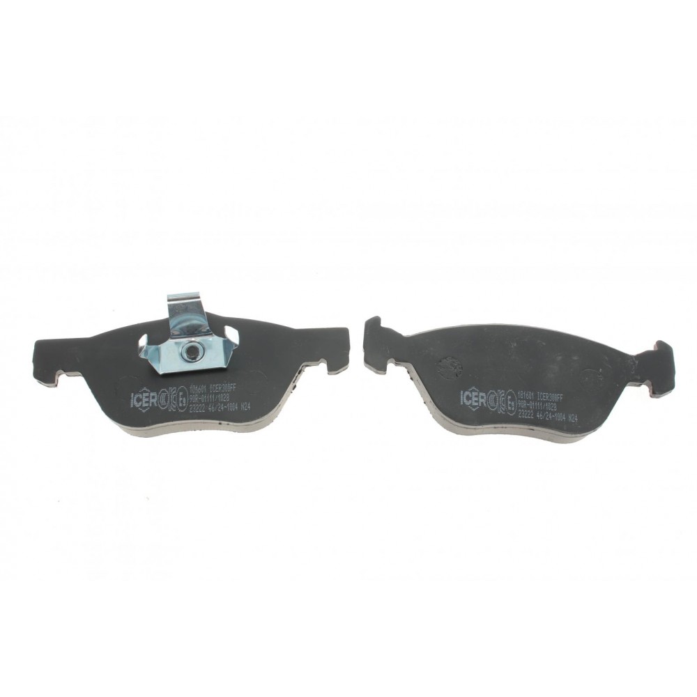 Колодки гальмівні (передні)  145/146/147/156/GT/Spider 95-10/Fiat Bravo 07-14 (+датчики)