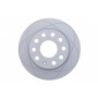 Диск гальмівний (задній) Audi A3//VW Caddy III 04-15/Skoda Octavia III/IV 03- (253x10) PowerDisc