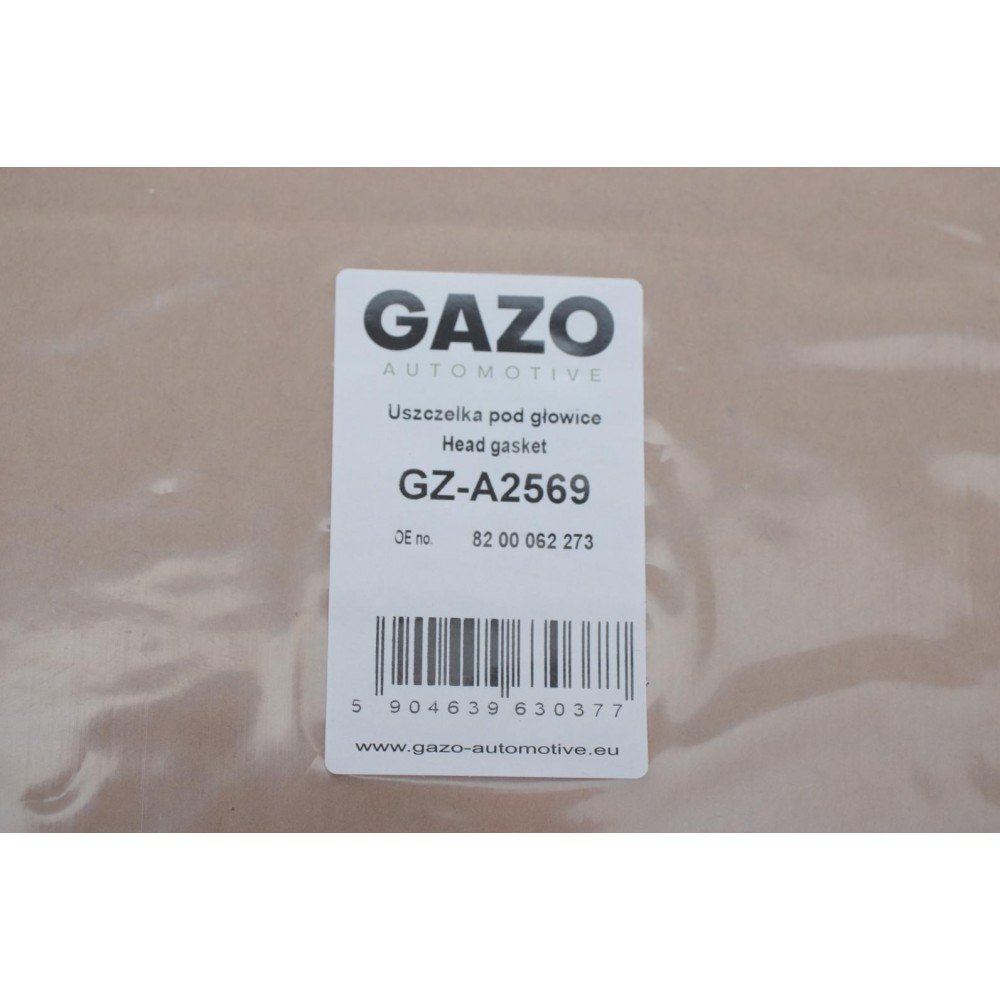 Прокладка ГБЦ Renault Kangoo/Twingo 1.2 16V 01- (0.40mm) (Ø70,00mm)