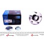 Підшипник маточини (задньої) Ford Connect 02-13 (+ABS)(к-кт)