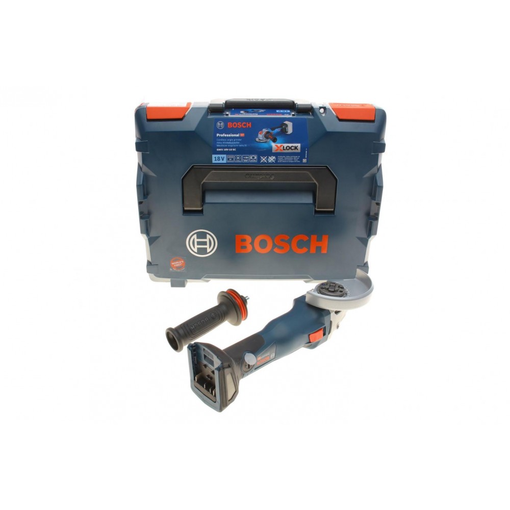 Шліфмашина акумуляторна (кутова) X-LOCK GWX 18V-10 SC 4500-9000 об/мин./125 mm (без АКБ)