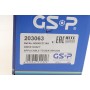 Піввісь (передня) Skoda Fabia/Roomster/VW Polo 99-15 (L) (36z/501mm)