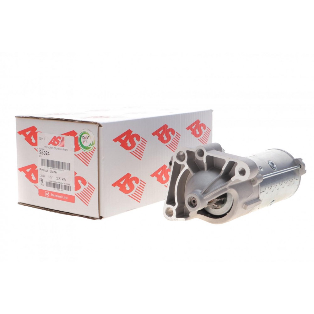 Стартер Renault Master 2.2-2.5 DCi 00-/Opel Movano 2.2-2.5 D 00- (12V/2kw) (z=10)