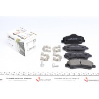 Колодки гальмівні (передні) Citroen C4/Peugeot 308 II/SW 13- (Mando)