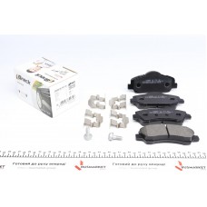 Колодки гальмівні (передні) Citroen C4/Peugeot 308 II/SW 13- (Mando)