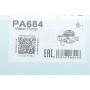 Помпа води Citroen Jumper/Peugeot Boxer 2.5D/TD/TDI/4x4 96-02 (B/B) (8 лоп) (3 канавки)