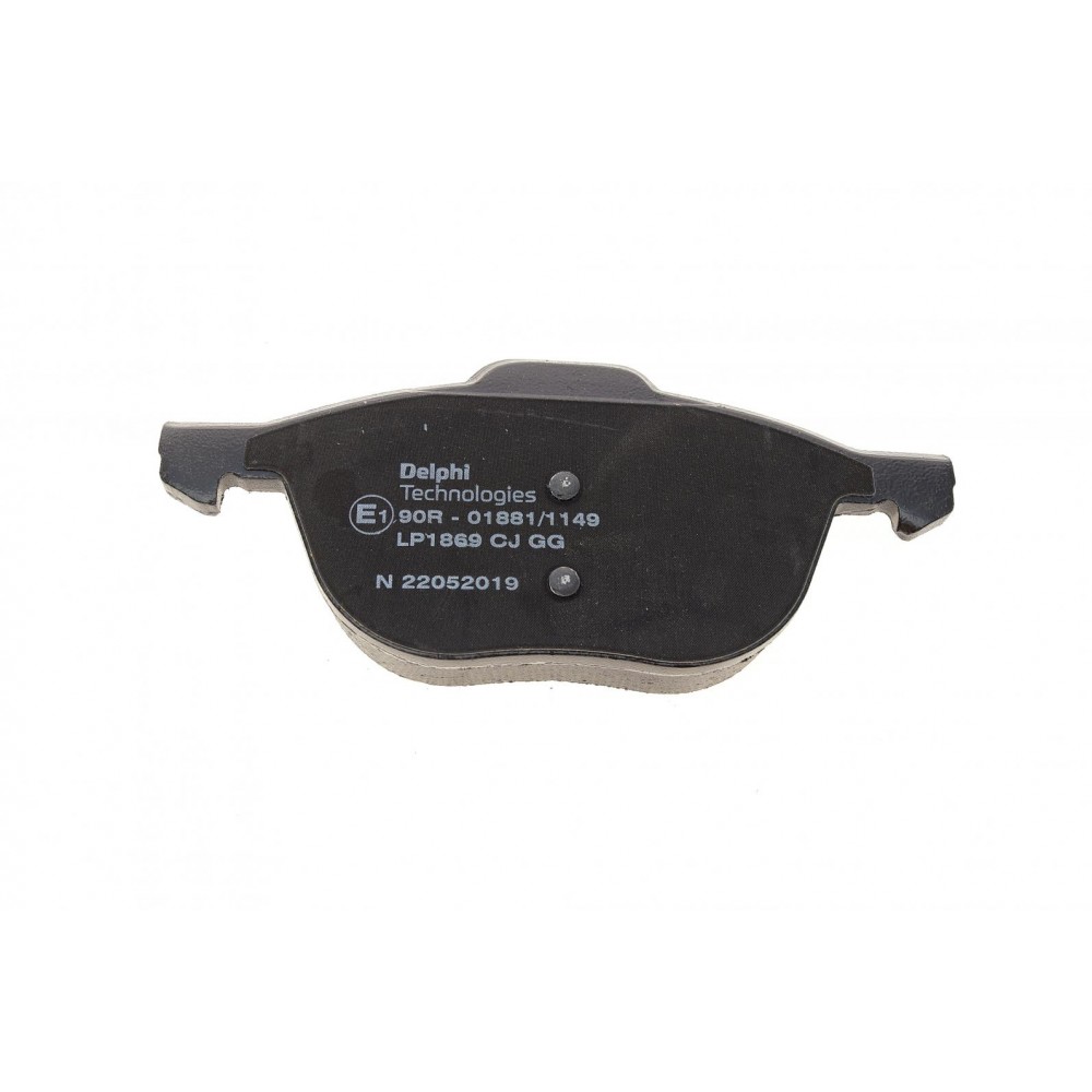 Колодки гальмівні (передні) Ford Focus/Kuga/Connect/Mazda 3/5/Volvo C30/C70/S40 03- (Continental)