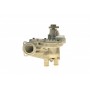Помпа води Audi 80/100/VW Caddy/Golf/T4 1.3-2.0/1.6-1.9TD/TDI 76-03 (B/B) (6 лоп) (з корпусом)